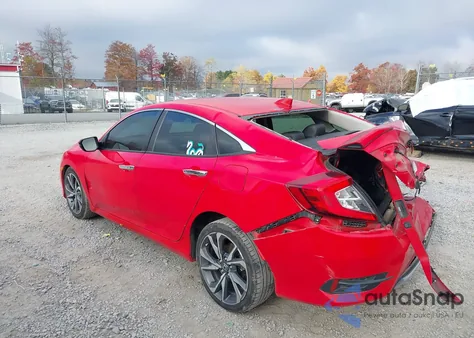 2020 Honda Civic Touring из США, поврежденный, VIN 2HGFC1F92LH680630